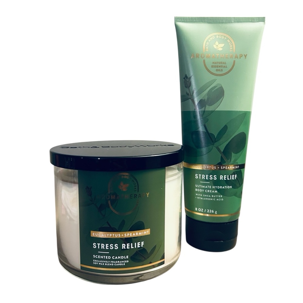*NEW* Bath & Body Works Stress Relief Aromatherapy Set